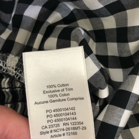 Wilfred Gingham Bonaventure Blouse - Picture 5 of 5